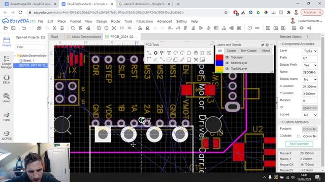 Plantilla Para Crear Tu Propio Arduino + Ejemplo . Editor EasyEda + JLCPCB [Parte 1] смотреть онлайн