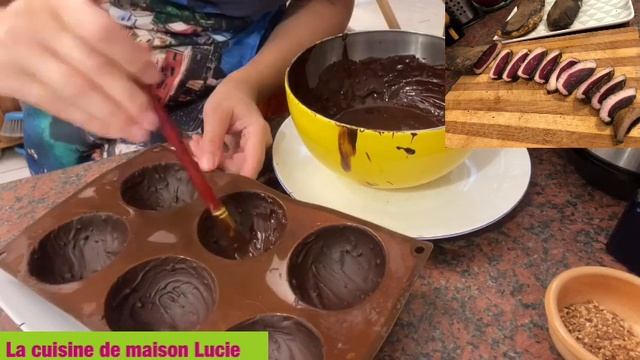 Bombe au chocolat au cacao et guimauves Chocolate bomb with cocoa and marshmallows #recipe#recette смотреть онлайн