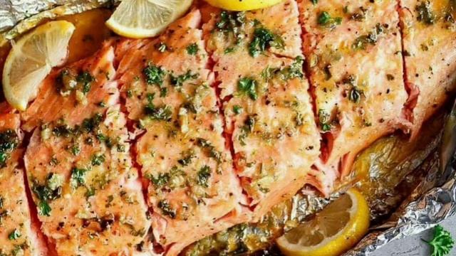 Запеченная форель Рецепт приготування в описах смотреть онлайн