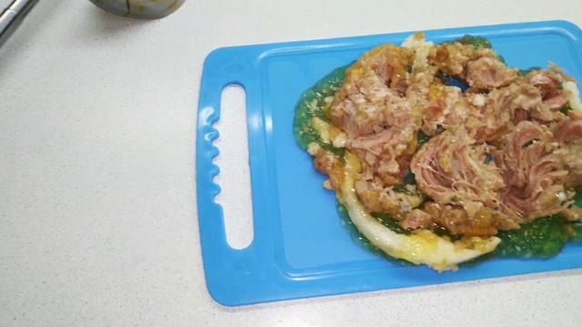 Карантин в садах...вкусное блюдо из макарон... смотреть онлайн