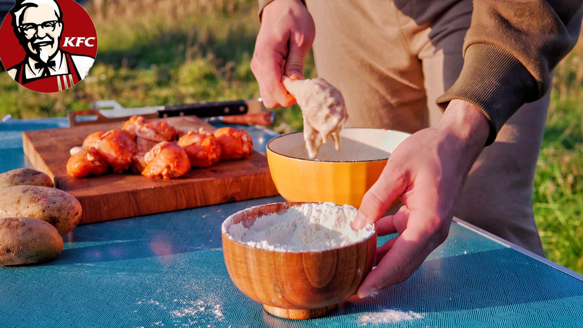 Идеальный KFC, Секрет раскрыт! #рутуб #как приготовить #еда #кулинария #рецепты #kfc