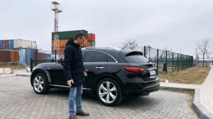 ТЕСТ ДРАЙВ INFINITI FX30d (S51 QX70 дизель) обзор в городе Астрахань