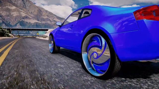 Infiniti Q35 on 26 inch DUB - Grand Theft Auto V mod смотреть онлайн