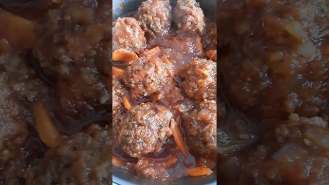 HEALTHY VEGGIE BALLS SPAGHETTI SAUCE #shorts#vegan смотреть онлайн