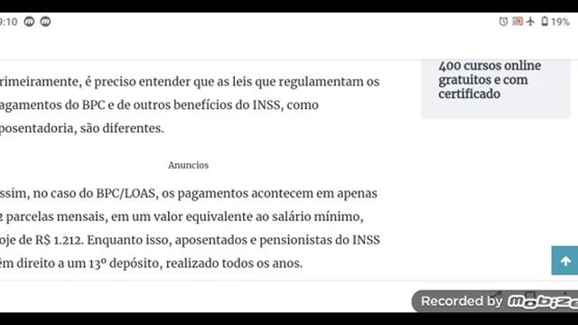 INSS 👉 💰 brasileiros podem receber pagamento em dobro esse ano BPC LOAS смотреть онлайн