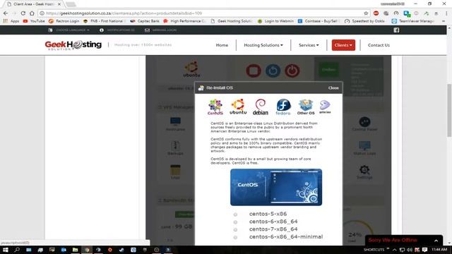 How to reinstall the latest Linux OS via our Control Panel смотреть онлайн
