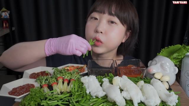 통 오징어알 드셔보신 분 손~ 쫄깃,탱글,퍽퍽 삼위일체 🦑 Mukbang смотреть онлайн