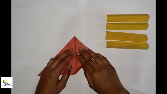 How to make Origami French Fries |Origami Food | Paper Crafts смотреть онлайн