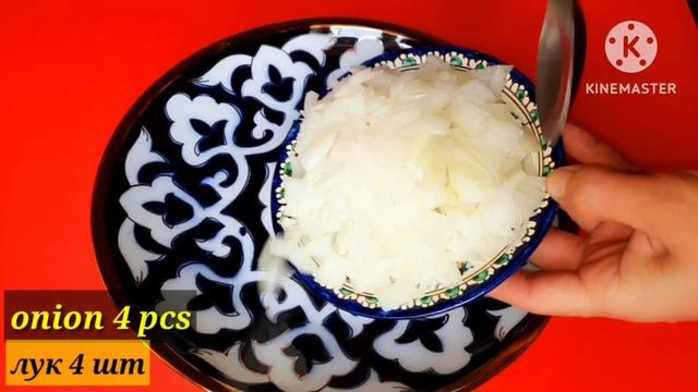 Uzbek Samosa! Узбекская Слоёная Самса! Бесподобный Вкус смотреть онлайн