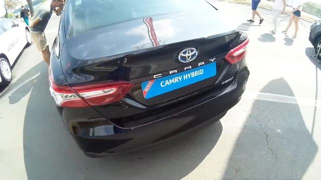 Toyota Camry Hybrid 2.5 HSD Eco 2019 Black смотреть онлайн