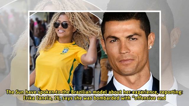Cristiano Ronaldo sued by Erika Canela for 'sexually harassment' смотреть онлайн