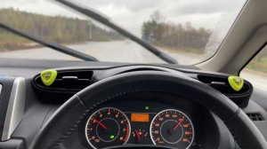 Обороты в трассе Toyota Wish 20 кузов