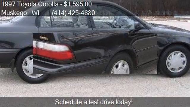1997 Toyota Corolla DX 4dr Sedan for sale in Muskego, WI 531 смотреть онлайн