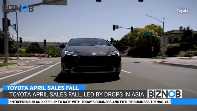 Toyota April sales fall, led by drops in Asia смотреть онлайн