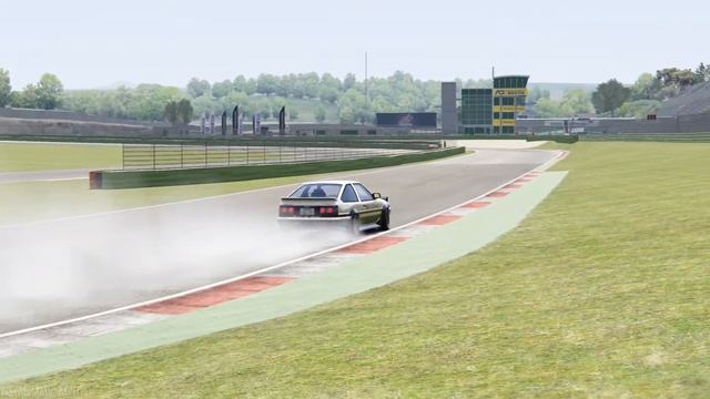 2JZ Toyota Corolla AE86 Vallelunga Drift | Assettto Corsa смотреть онлайн