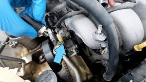 Mazda CX-7 -P0192 - fuel rail pressure sensor location/Short and sweet
