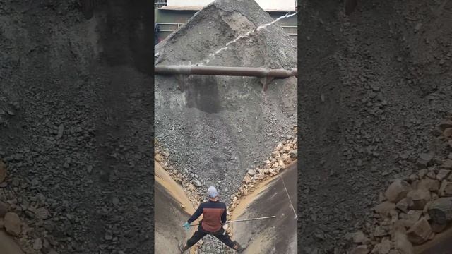 Строительство, разгрузка баржи смотреть онлайн