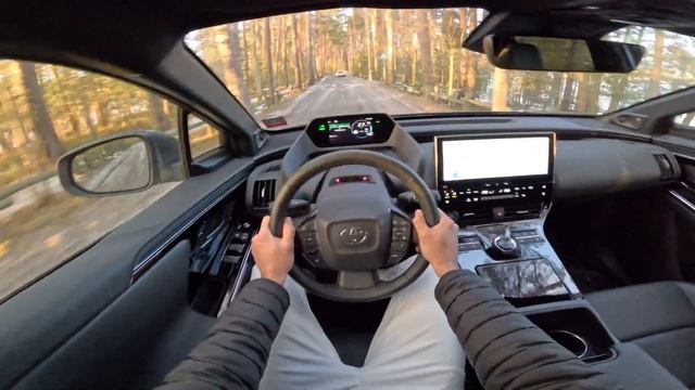 2024 Toyota BZ4X Premium AWD | POV Test Drive смотреть онлайн