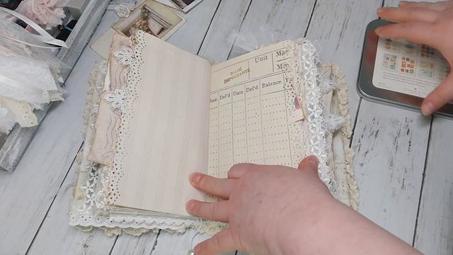 Présentation du Junk Journal " D'Antan " смотреть онлайн