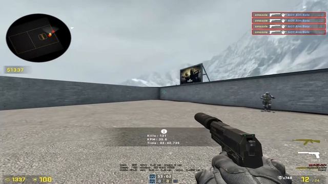 CS:GO. Привыкаю в новой сенсе) смотреть онлайн