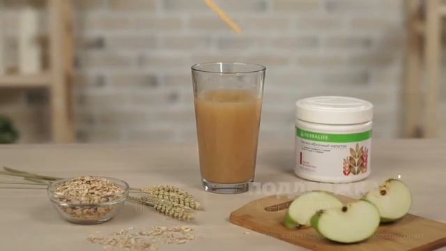 Овсяно яблочный напиток Продуктовое видео смотреть онлайн