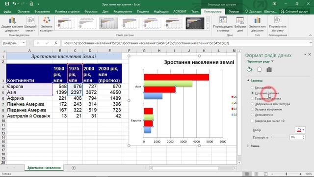 § 32. Вправа 3. Зміна типу діаграми | 8 клас | Морзе смотреть онлайн