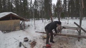 Проведали избу. Почти доделали беседку! Поход с сыновь