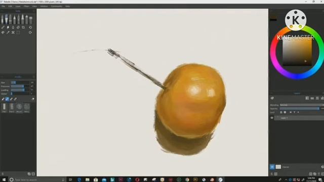 Digital Painting | Rebelle 3 : Acrylic Brushes - part 1 смотреть онлайн