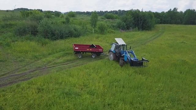 Прицепы для трактора "Бизон 2ПТС": 5 тонн, 6,5 тонн смотреть онлайн