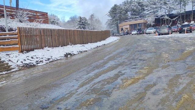 Горы Крыма засыпало снегом. Ангарский перевал сегодня 13 января 2025 смотреть онлайн