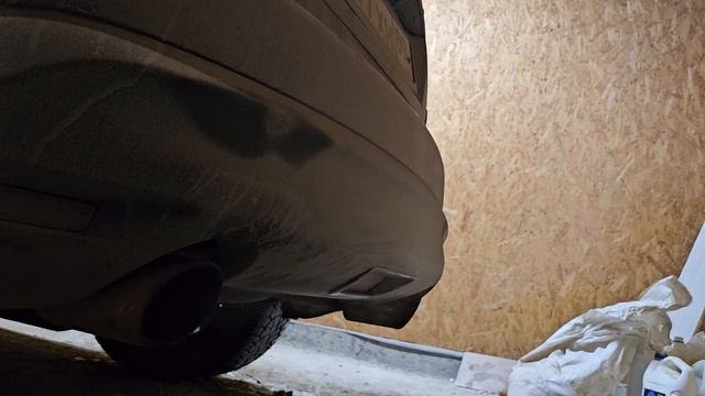 Infiniti FX50s, установка заслонок, звук при закрытых и открытых