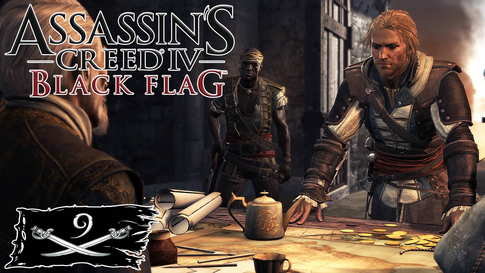 Assassin's Creed IV: Black Flag прохождение - ЗАХВАТИТЬ ФОРТ СТРАНСТВУЮЩИЙ ТОРГОВЕЦ #9 смотреть онлайн