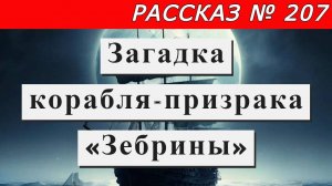 Рассказ № 207 Загадка корабля-призрака «Зебрины»