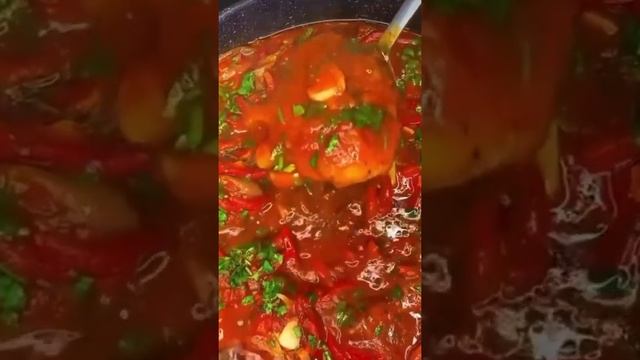 Грузинский Чахохбили с курицей, на моем канале💕💕💕 смотреть онлайн