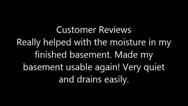 Friedrich Dehumidifier Built Drain D70BPA Buyers Review смотреть онлайн