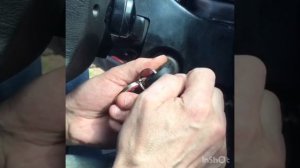 Как достать личинку замка зажигания БМВ Е 38_   +79255073309