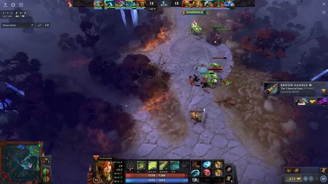 Wind Ranger Support 4 VS 15 (Phantom Lancer) смотреть онлайн