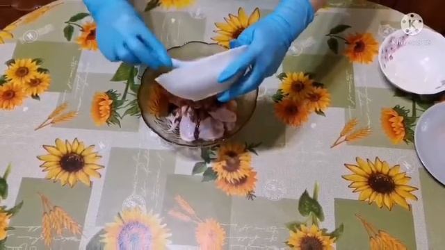 Куриные крылья а-ля по- корейски. Настоящая вкуснятина для любителей остренького🔥 смотреть онлайн