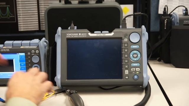 How to Inspect an Optical Fiber Using the Yokogawa AQ7275 OTDR Fiber Scope смотреть онлайн
