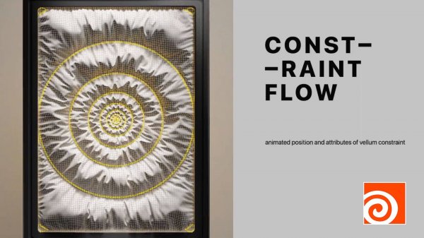 Houdini - Vellum Constraint Flow