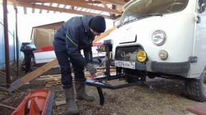 Отвал на Уаз буханку 2023, часть 1