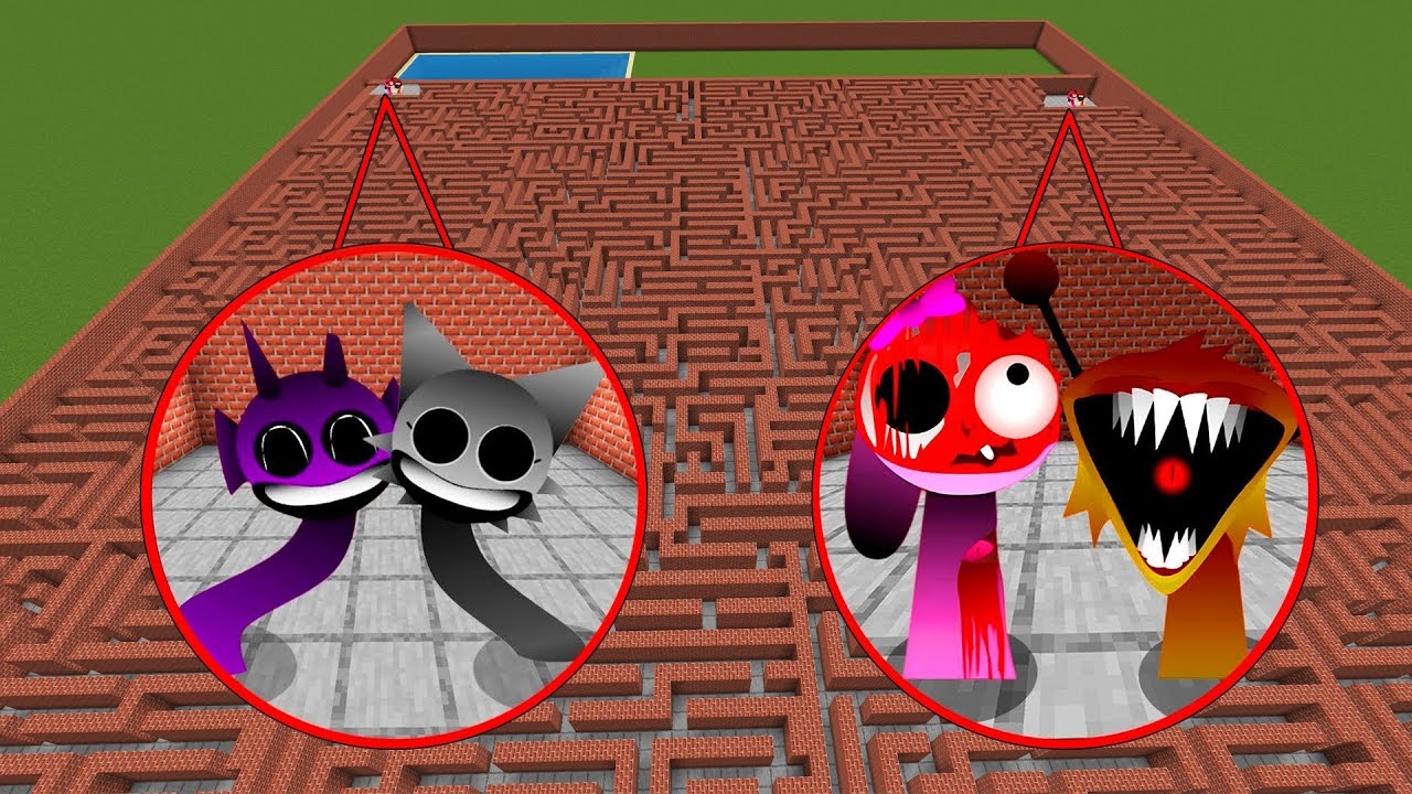 Лабиринт Со СПРУНКИ В Майнкрафт смотреть онлайн