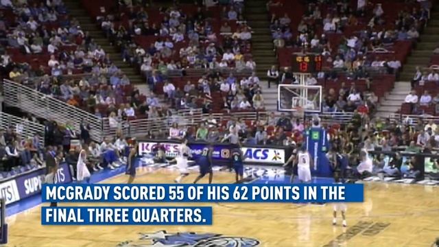 This Week in NBA History T-Mac erupted 62pts смотреть онлайн