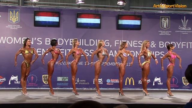 Aurika Tyrgale 2013 World IFBB Women's FITNESS смотреть онлайн
