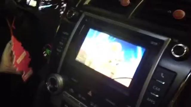 2012 Toyota Camry video on screen смотреть онлайн