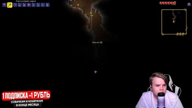 КАША ИГРАЕТ В ТЕРРАРИЮ смотреть онлайн