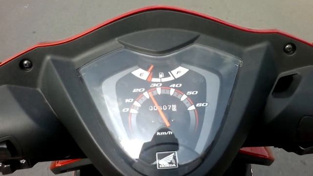 2012 Honda Vision 50 Ccm Scooter (Honda NSC50) Acceleration 0-45 Km/h