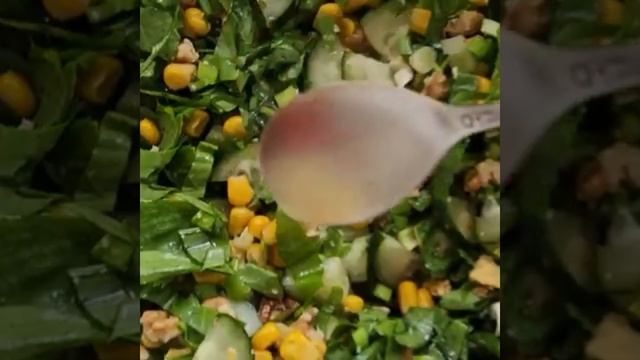 Салат со щавелем и орехами. Просто, вкусно и полезно. Кето рецепт. смотреть онлайн