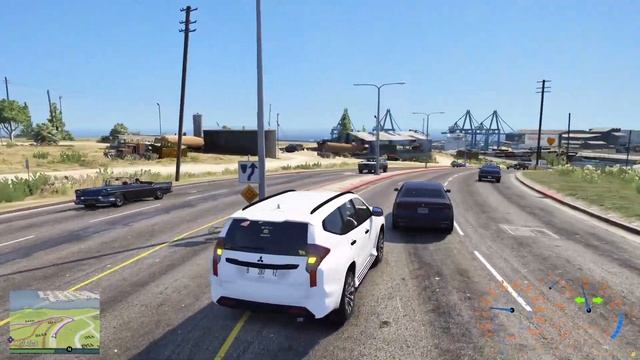 KE LADANG PAKE PAJERO SPORT | GTA 5 Indonesia смотреть онлайн