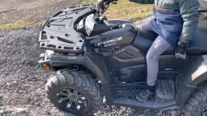 CF Moto 520L 2WD vs. 4WD vs. 4WD Lock Test